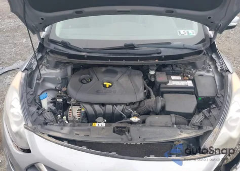 2014 Hyundai Elantra Gt Base W/Blue from USA, damaged, VIN KMHD35LH3EU189312